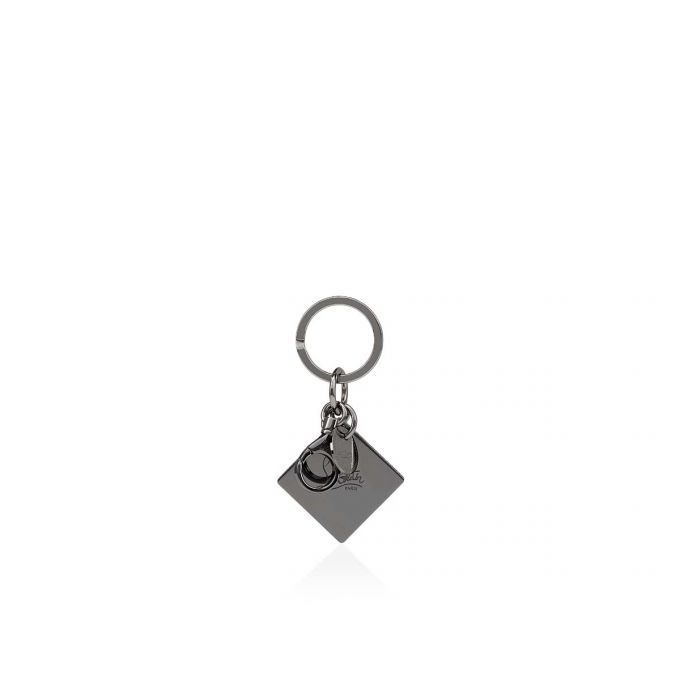 M Pousse Pousse Keyring GUN METAL/RED-BLACK - 3