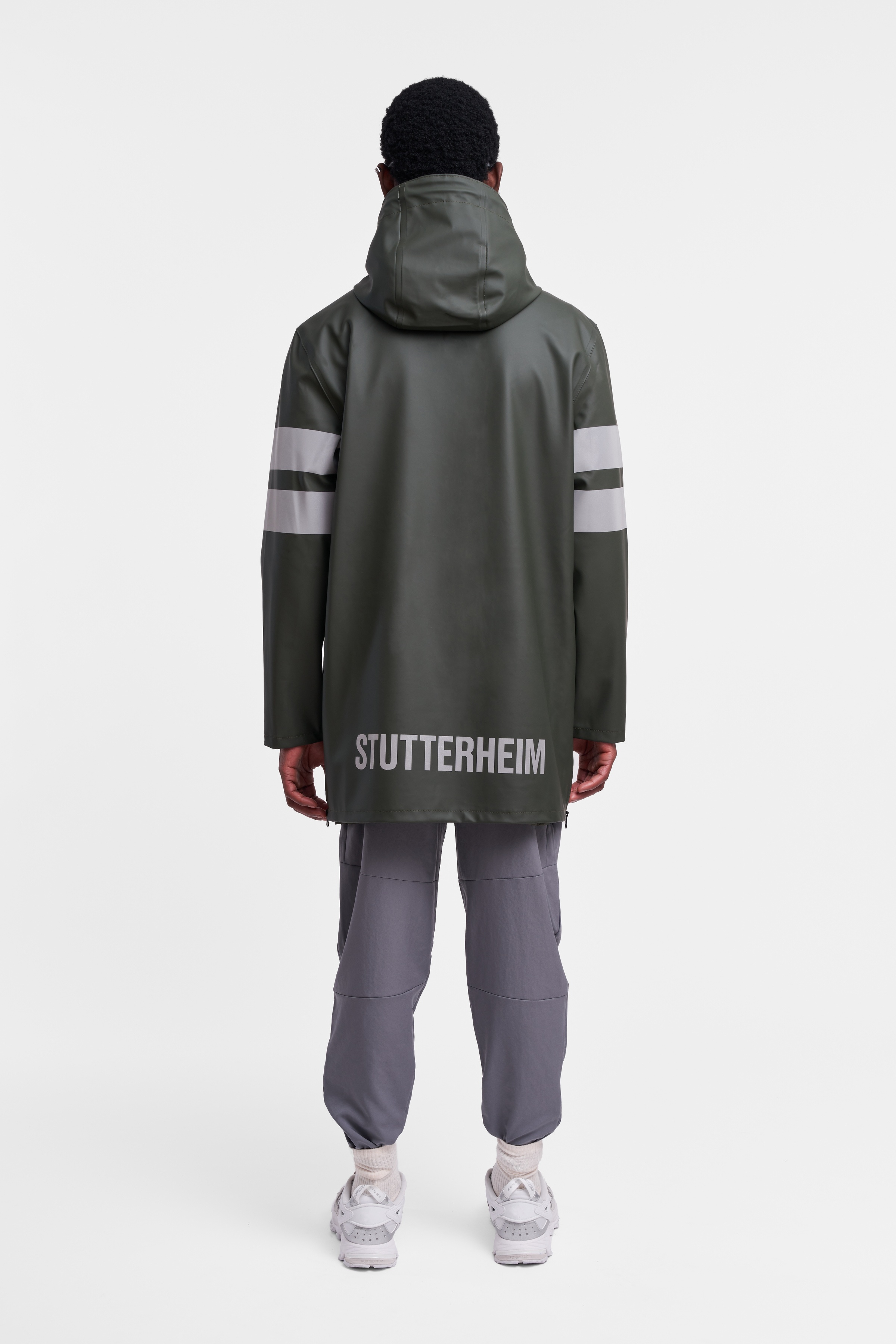 Stockholm Bike Raincoat Green - 4