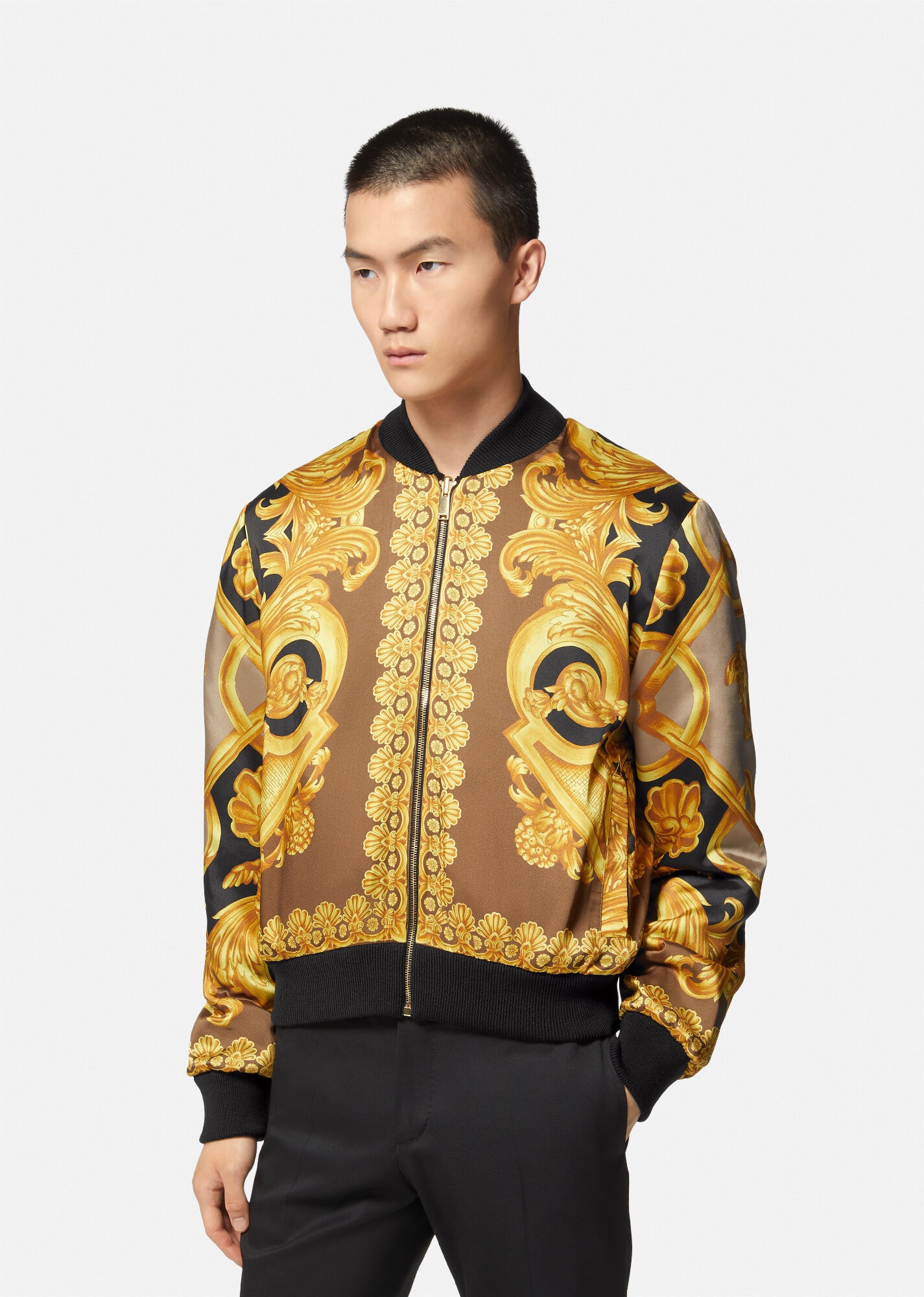 Reversible Barocco 660 Bomber Jacket - 5
