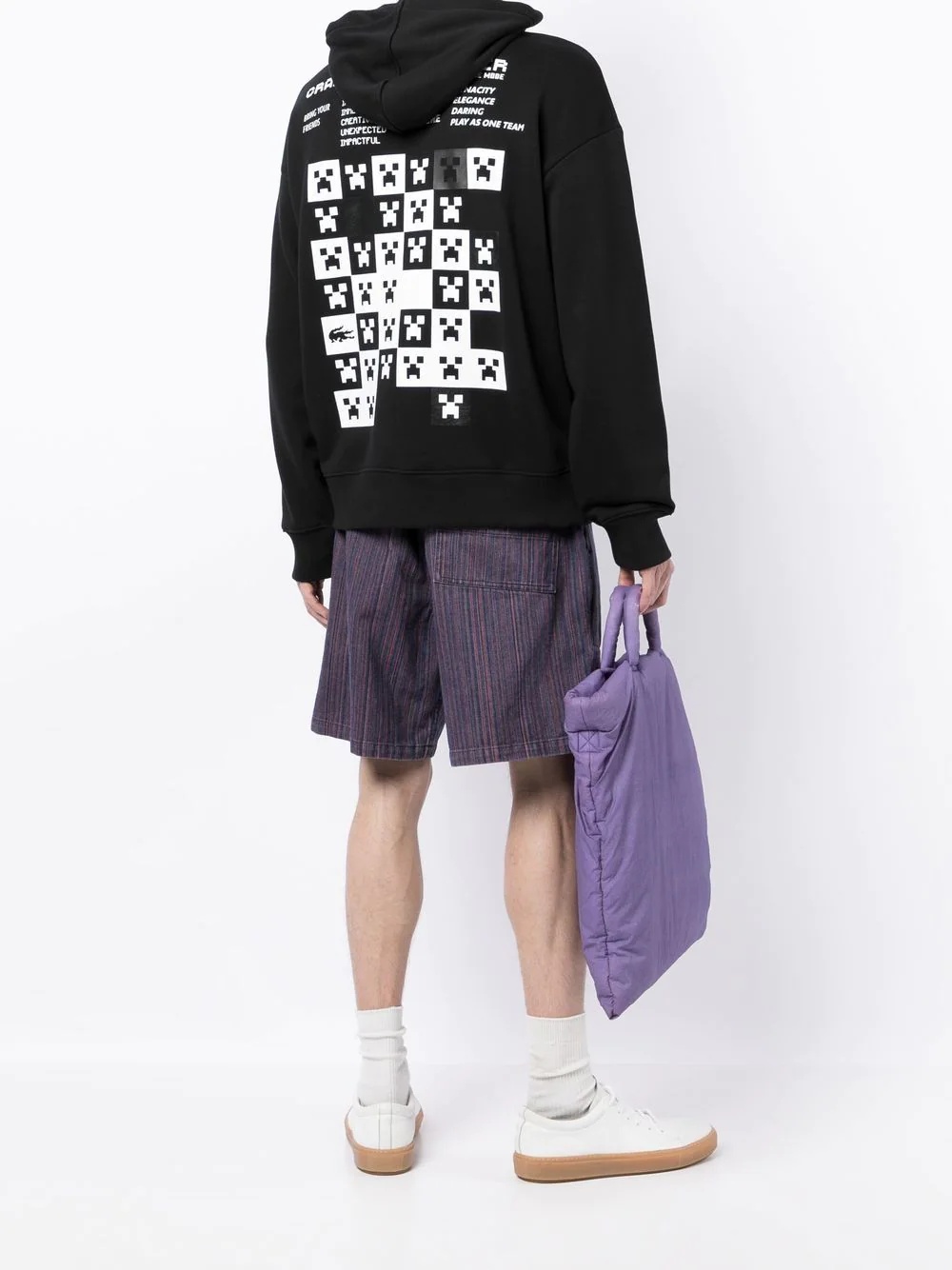 8-bit style hooded sweatshirt - 2