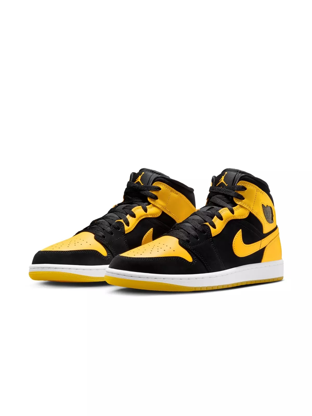 1 Mid SE "Black/Varsity Maize/White" Men's Shoe - 5