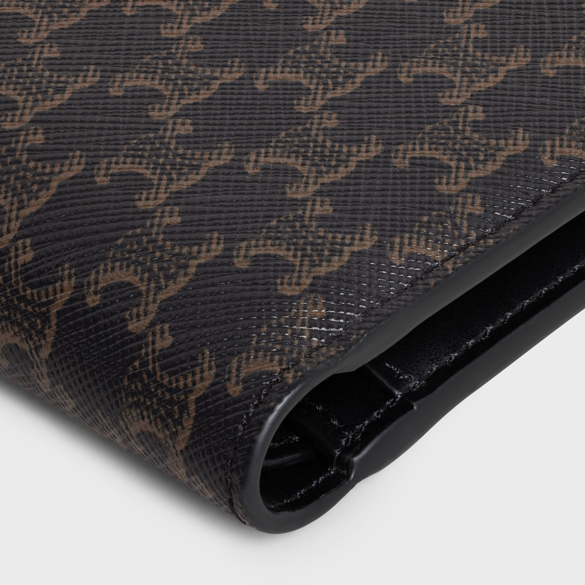 Bi-fold Wallet with Coin Compartment in Triomphe Canvas - 5