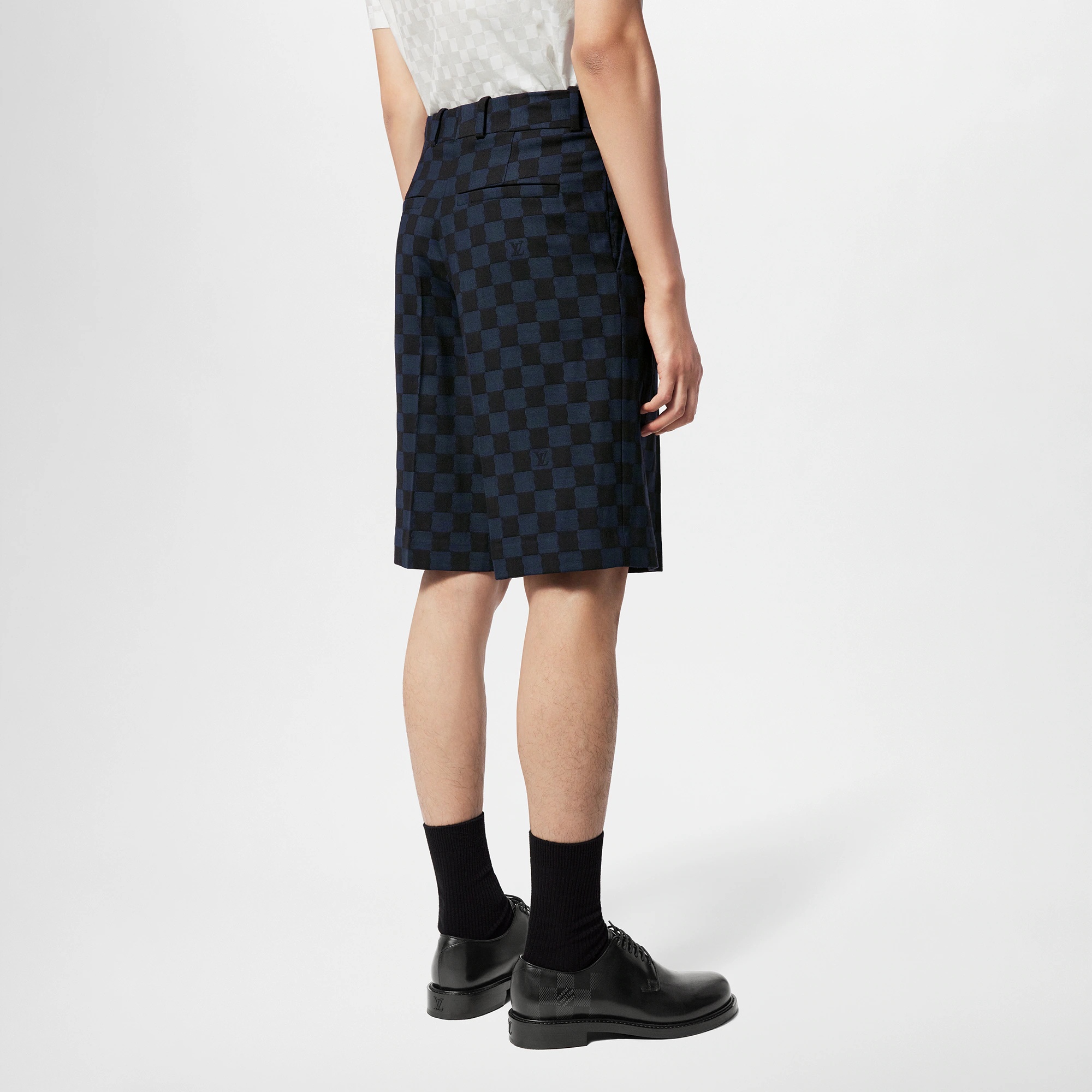 Wool Blend Drawstring Shorts - 6