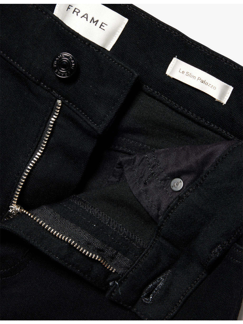 Le Slim Palazzo Wide-Leg Denim Jeans - 6