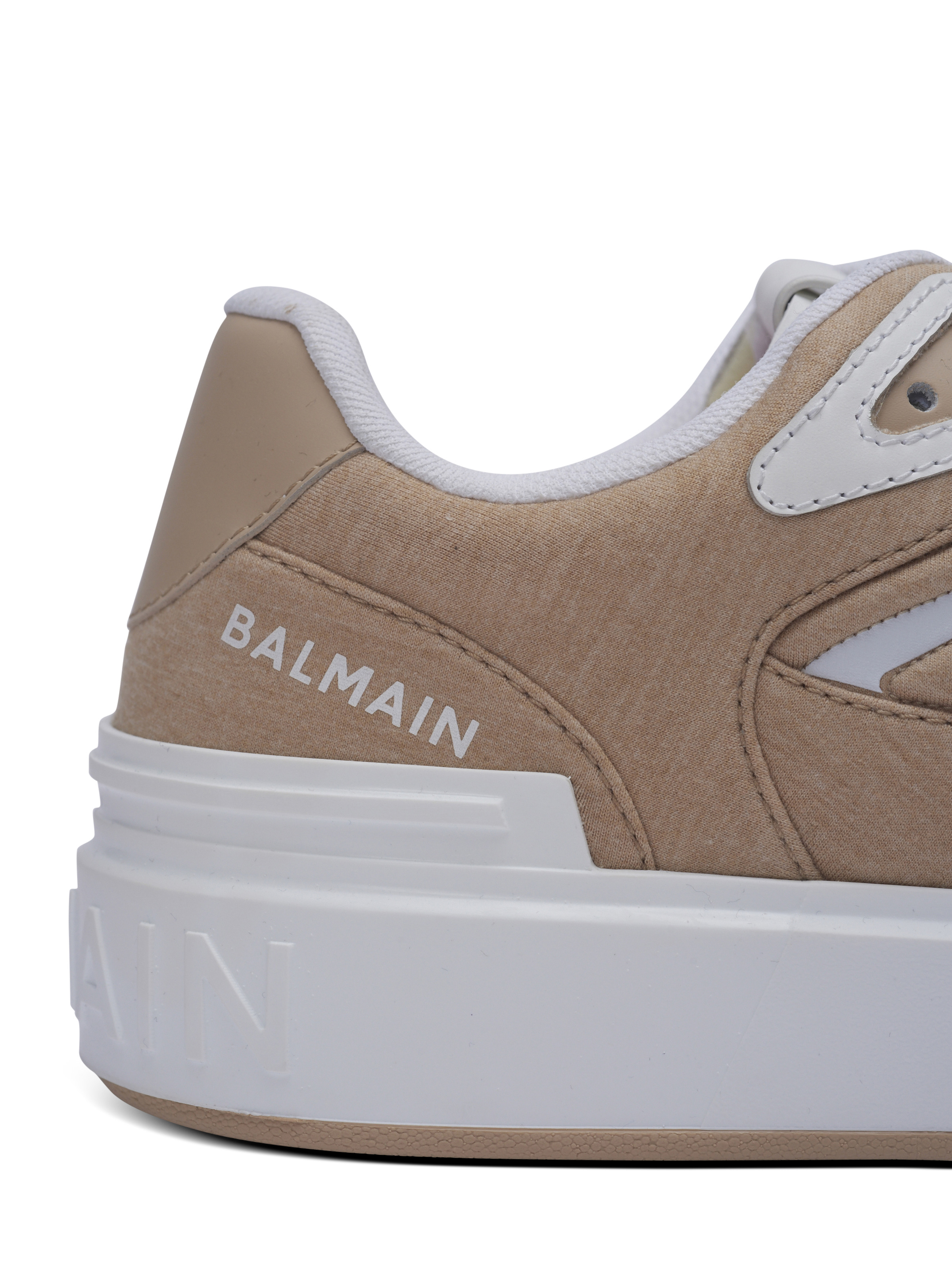 B-Court Skate trainers in fleece and calfskin - 8