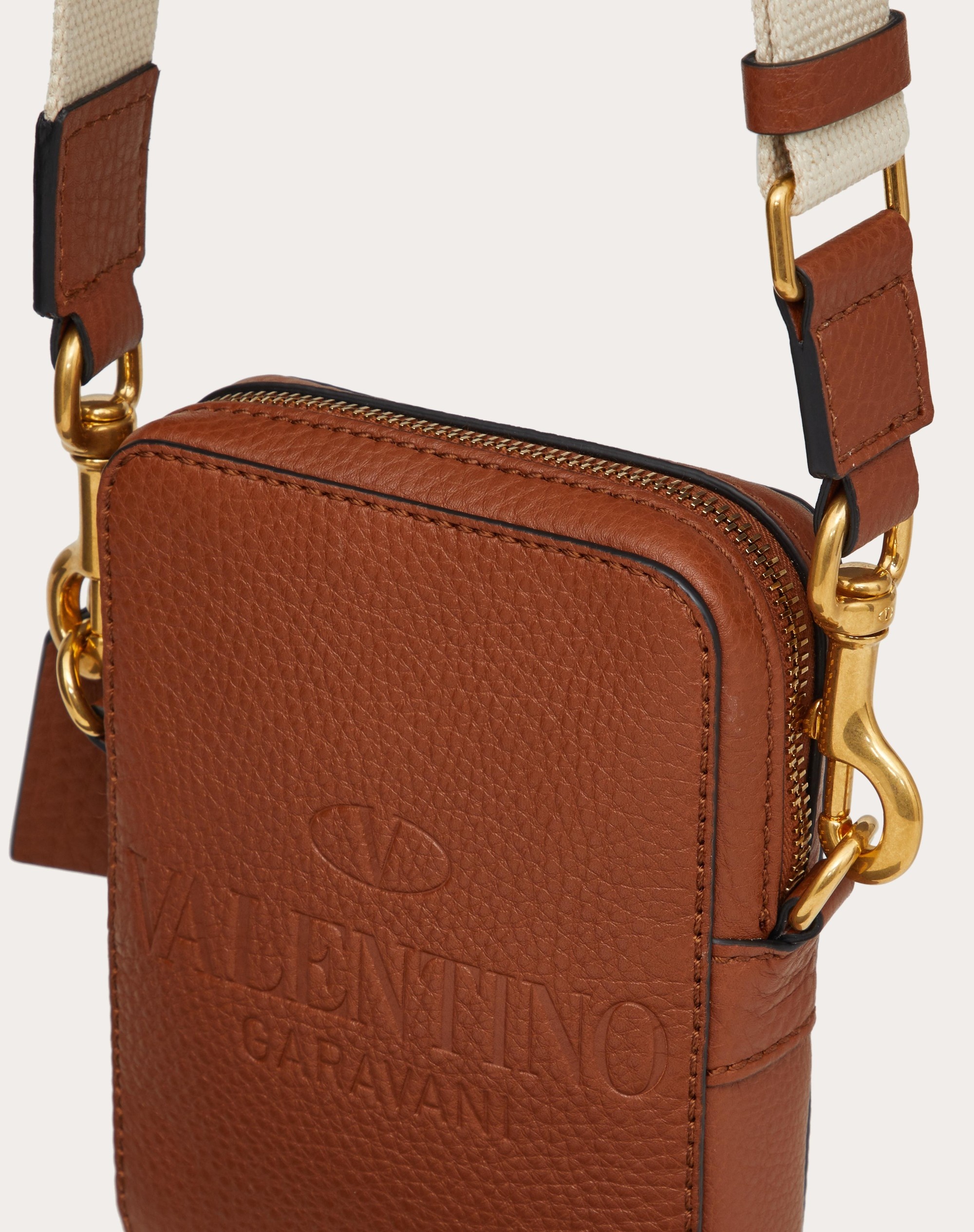 SMALL VALENTINO GARAVANI IDENTITY LEATHER CROSSBODY BAG - 5