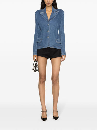 MAGDA BUTRYM single-breasted denim blazer outlook