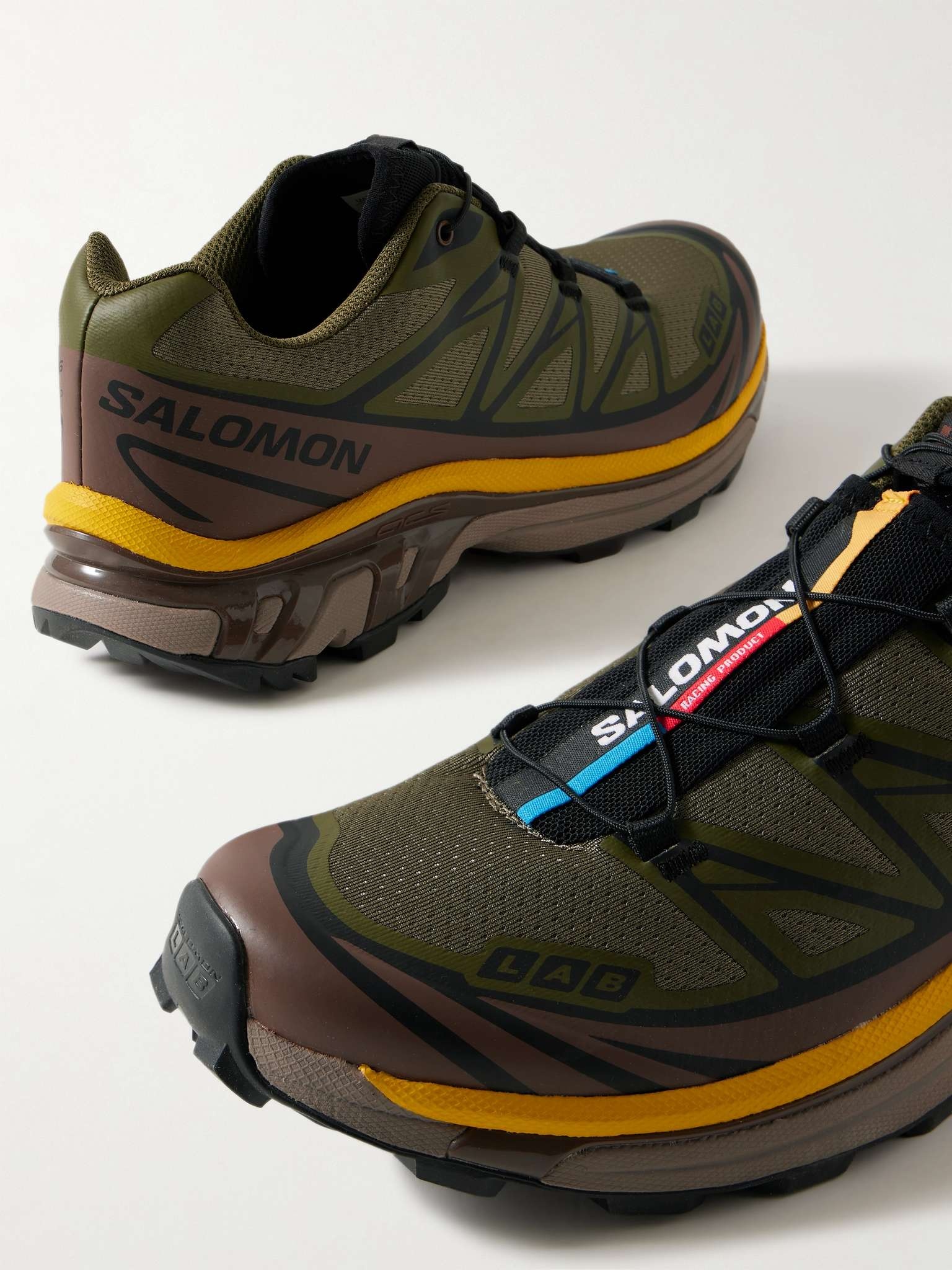 XT-6 Mesh and Rubber Sneakers - 6