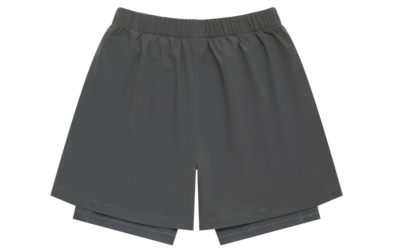 New Balance New Balance NB Logo 2 In 1 Short 'Dark Grey' NVE25121-CHL outlook