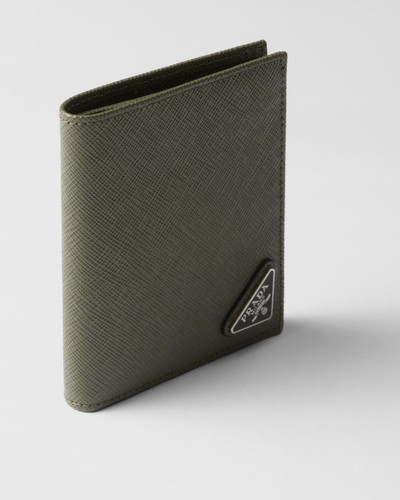 Prada Saffiano leather wallet outlook