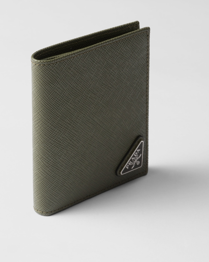 Prada Saffiano leather wallet outlook