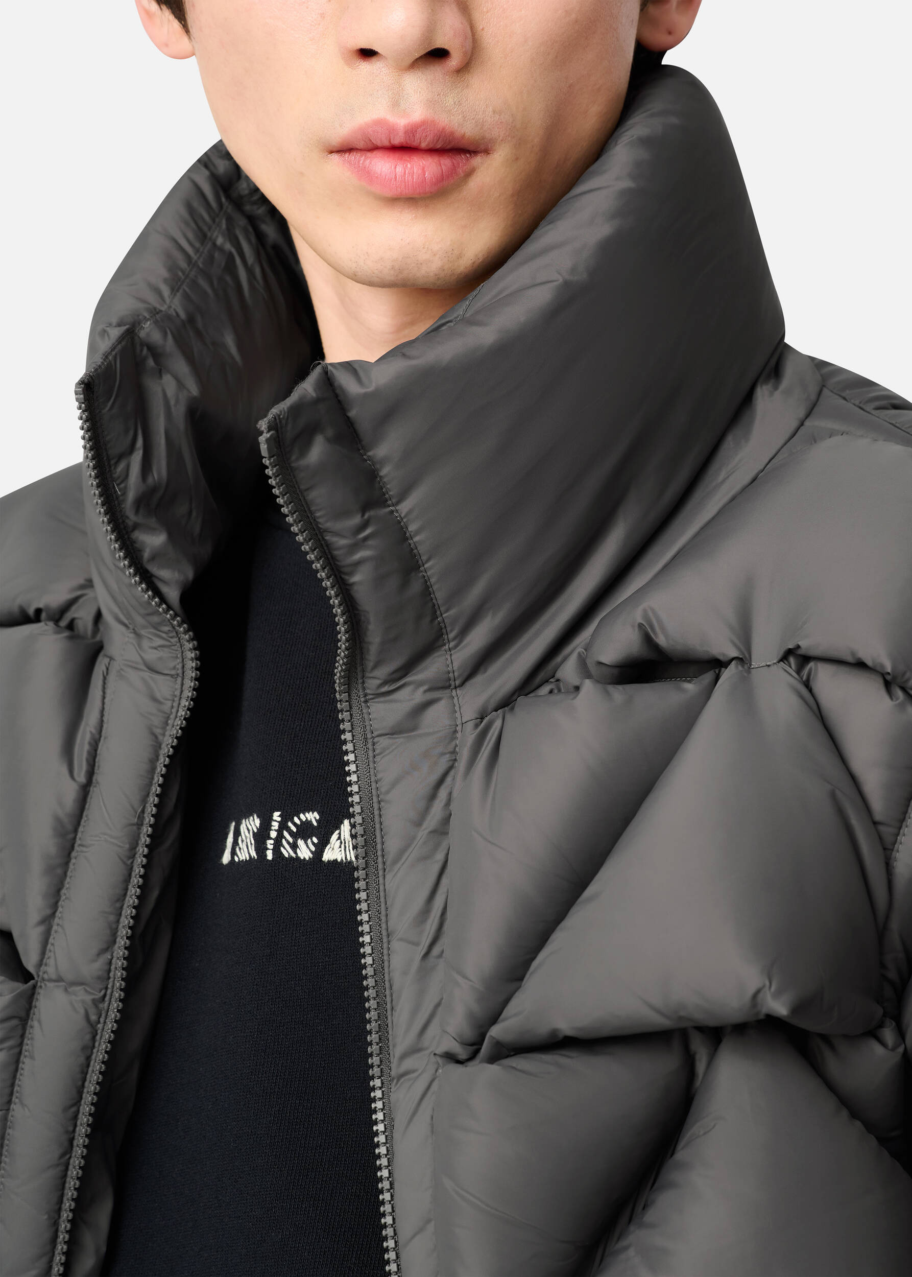 Knit Puffer Jacket - 7