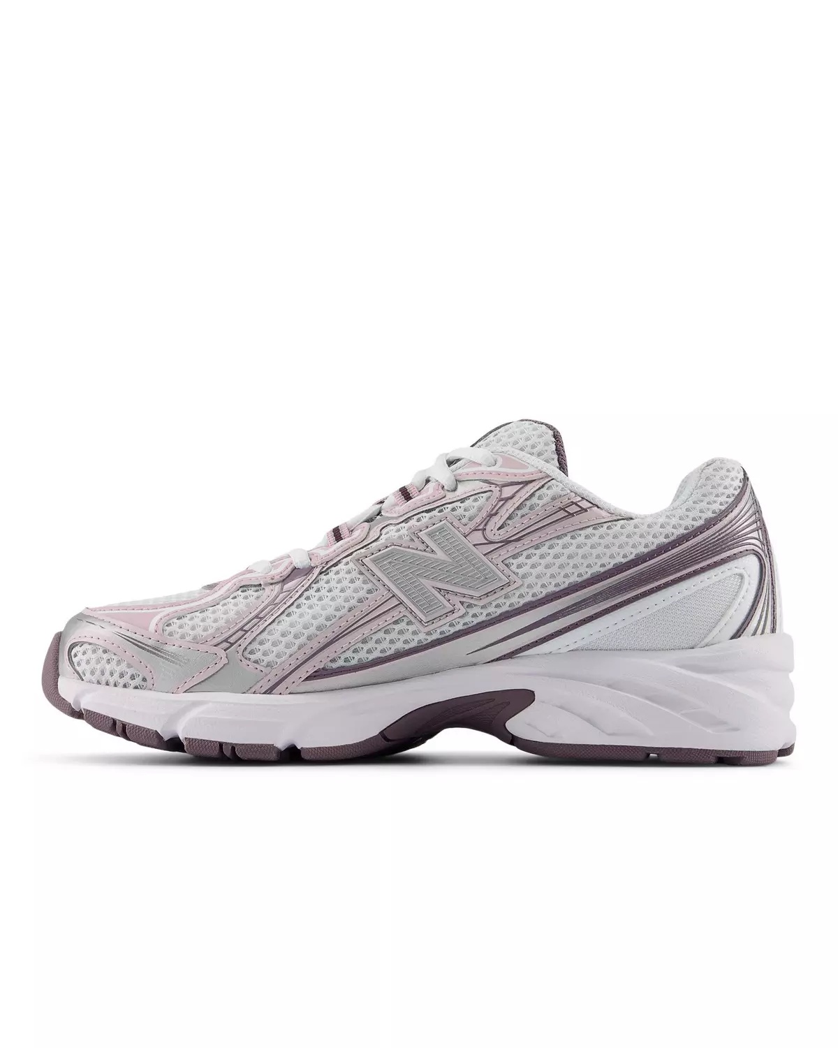 740 "White/Pink/Silver" Unisex Shoe - 4