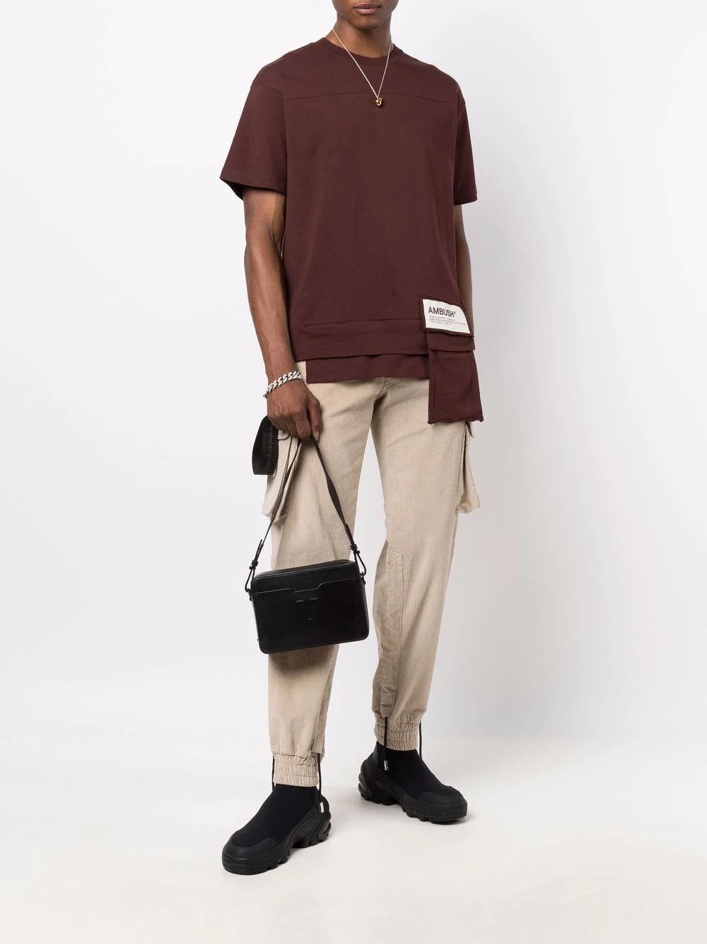 waist pocket T-shirt - 2