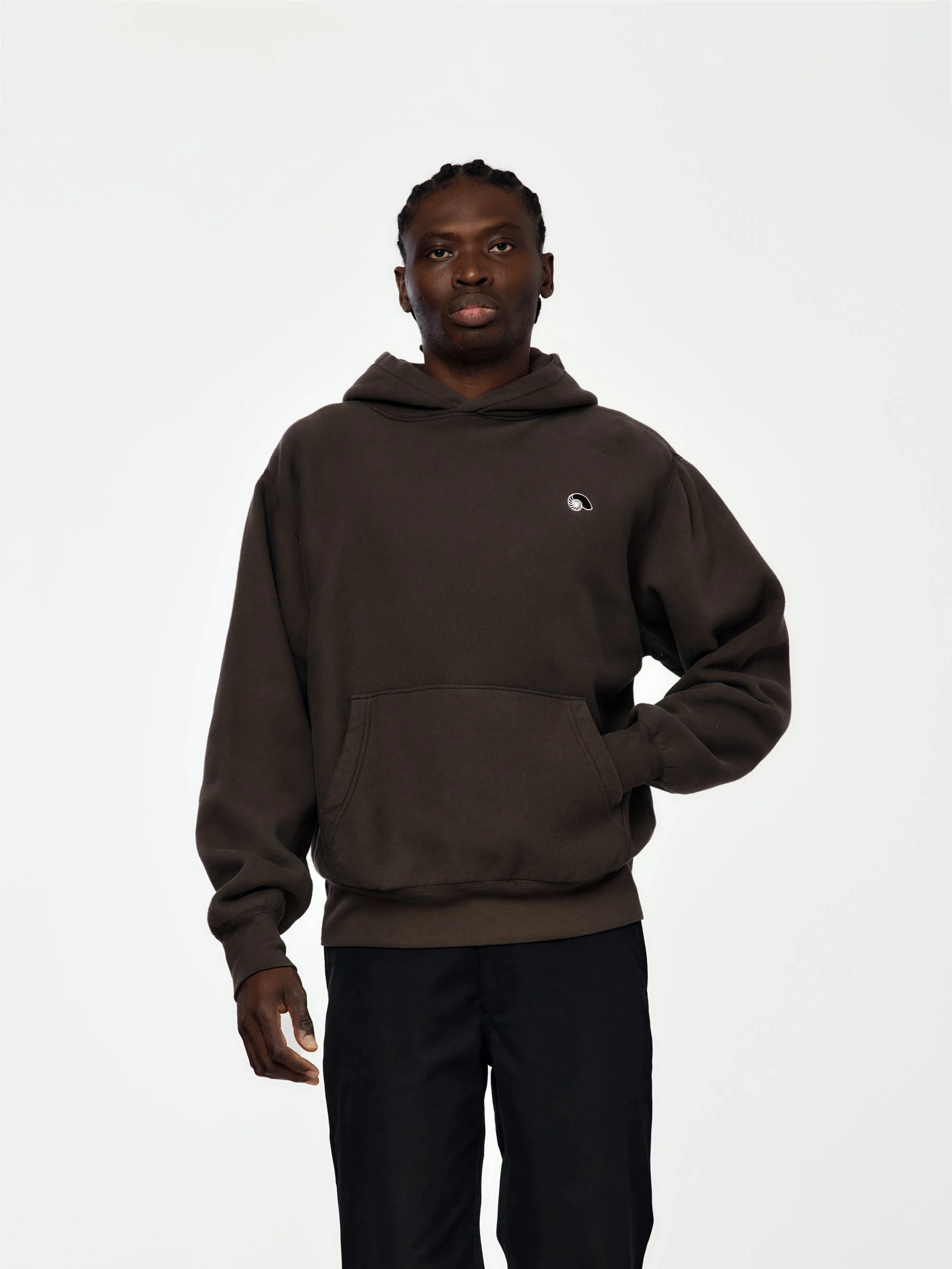 HOODIE (BROWN) - 1