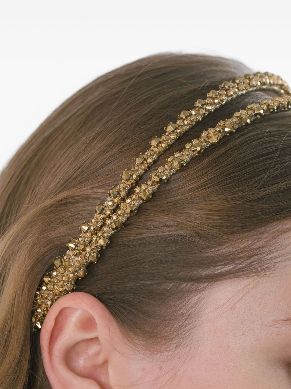 Anya double-row embellished headband - 3