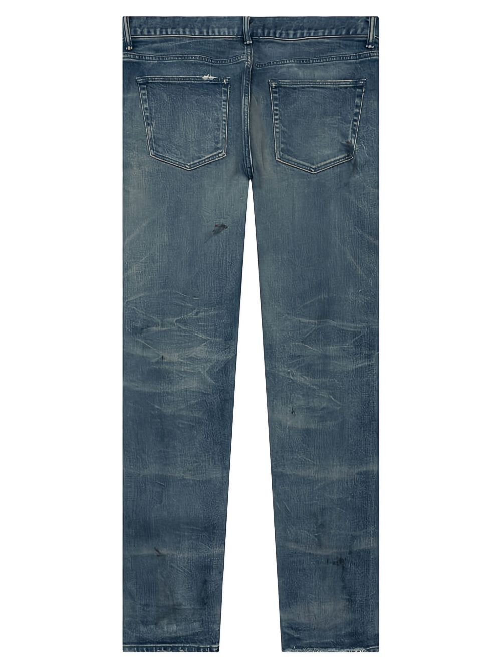 frayed distressed jeans - 4