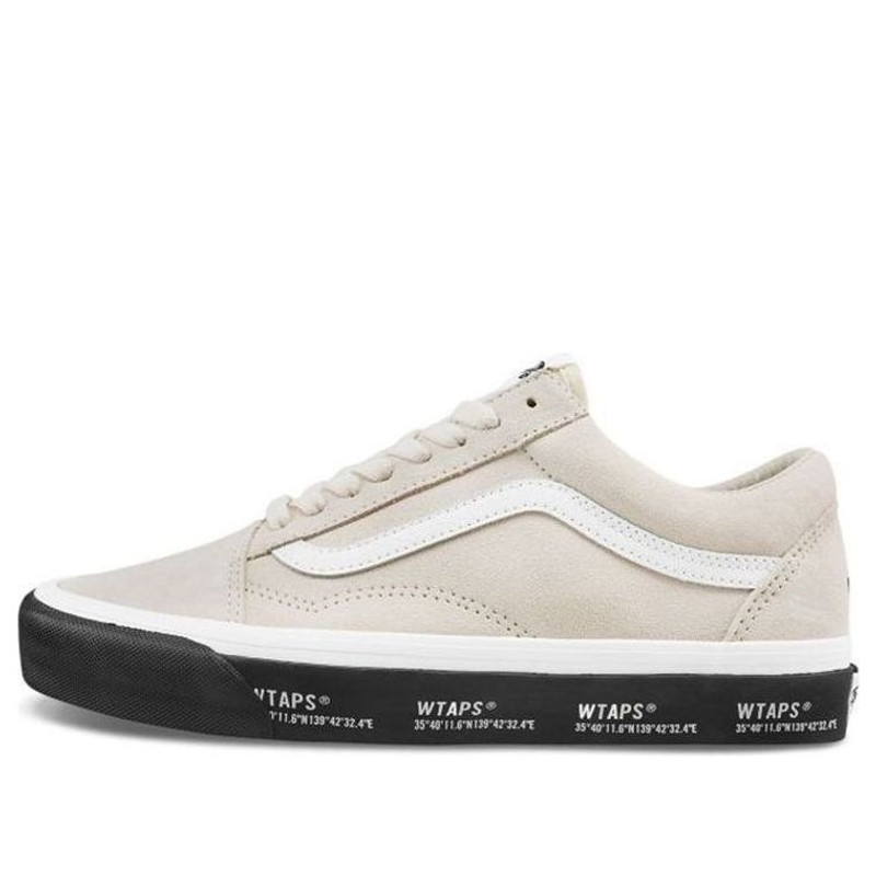 Vans 늙은 Skool WTAPS 화이트 블랙 - 1