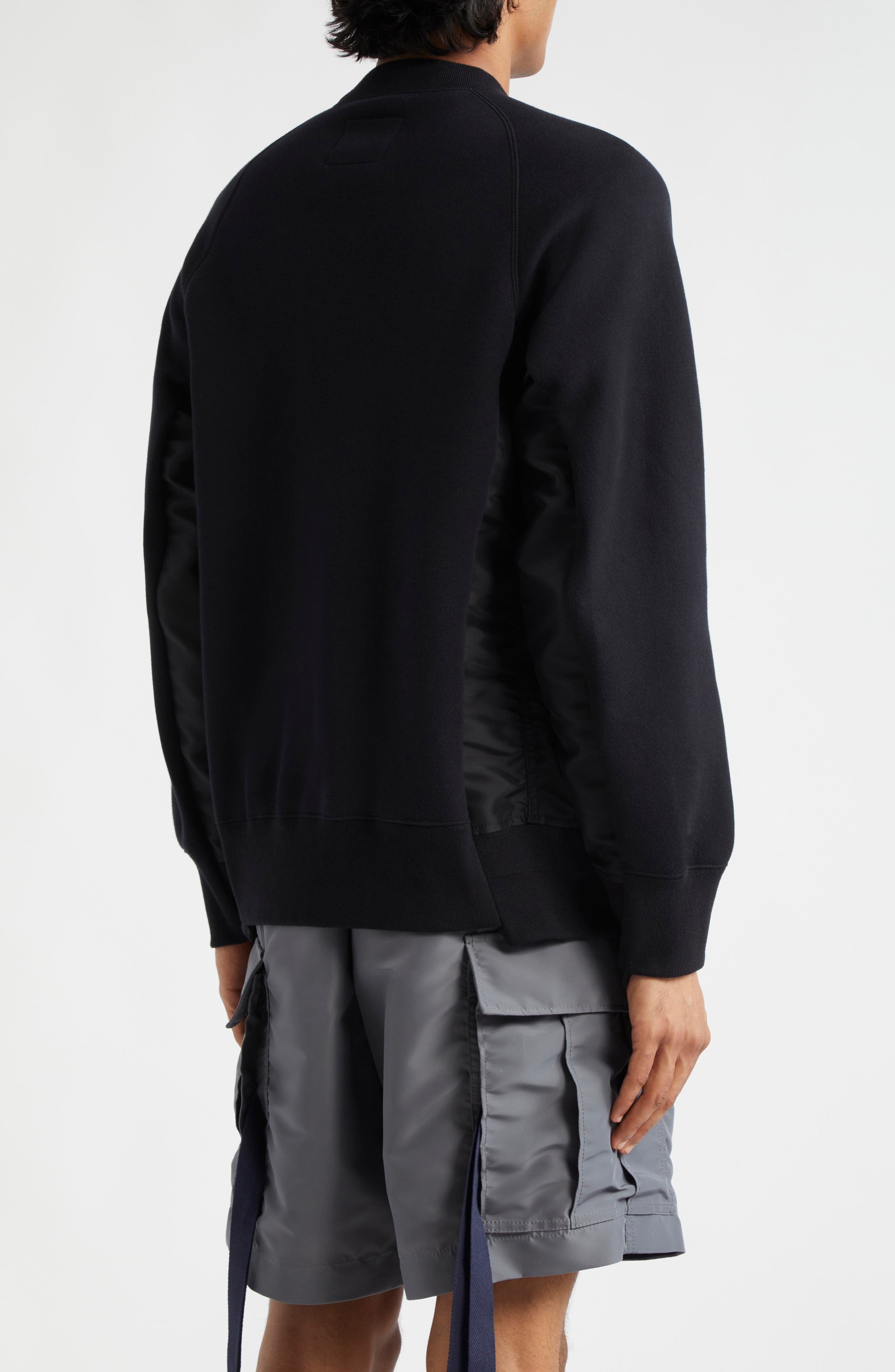 Sponge Mixed Media Sweatshirt - 2