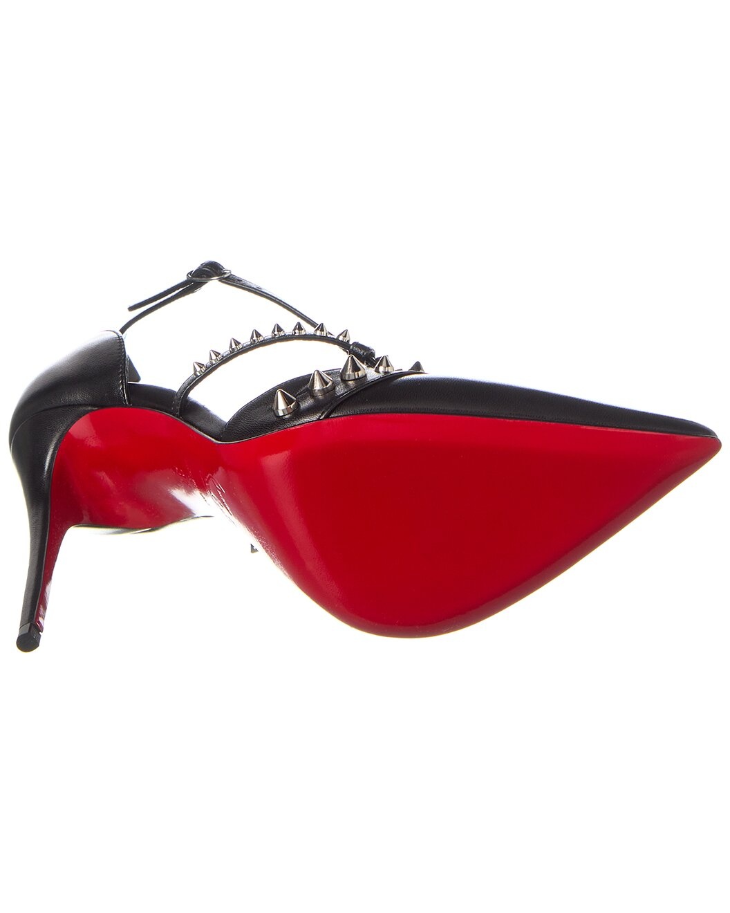 Christian Louboutin Tatooshka Spikes 100 Leather Pump - 4