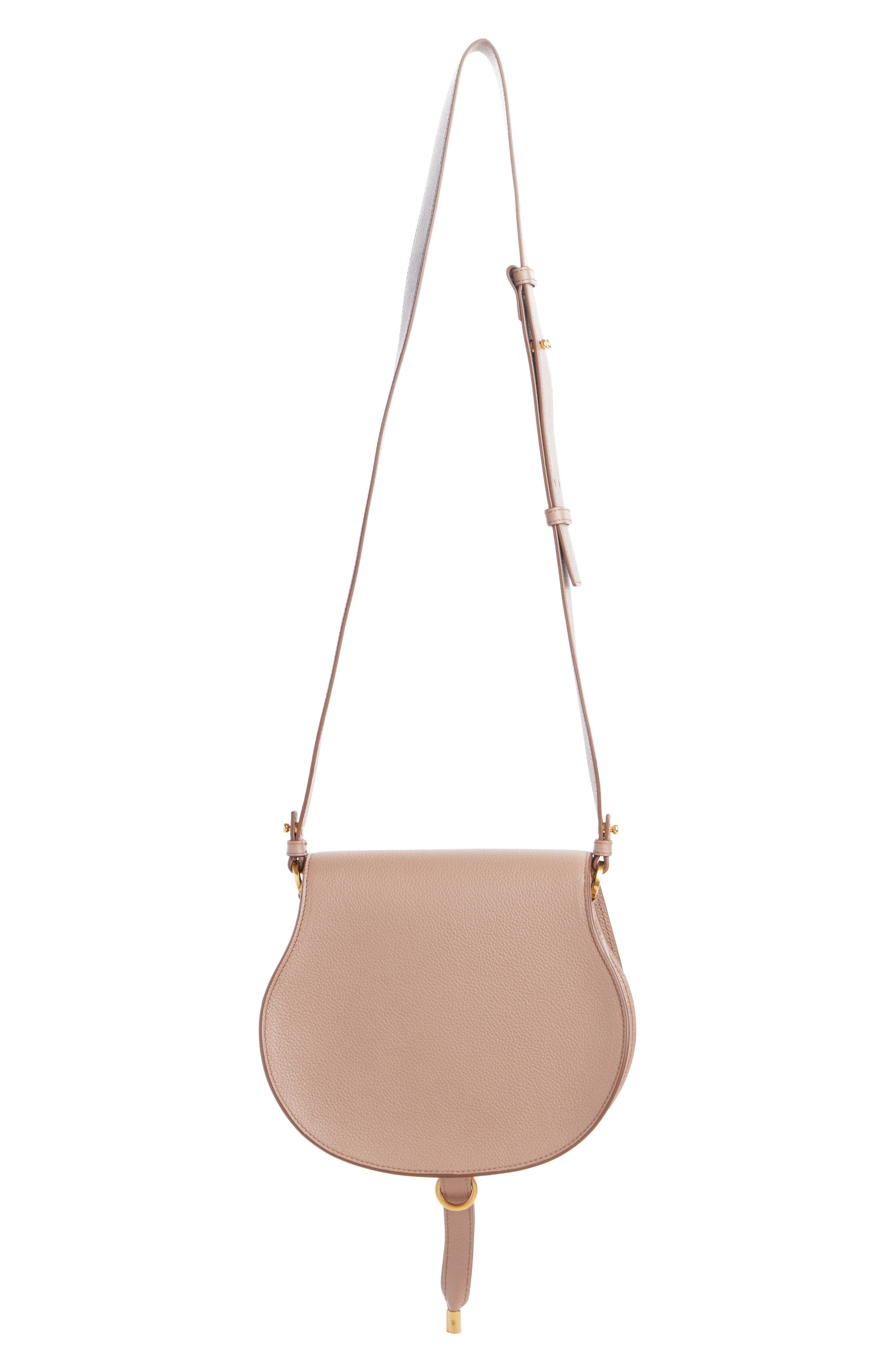 Chloé Large Marcie Leather Crossbody Bag in Woodrose at Nordstrom - 4