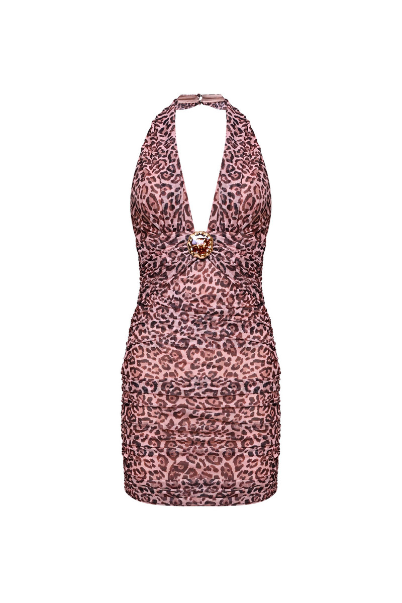 PatBO PANTHERA TULLE MINI DRESS outlook