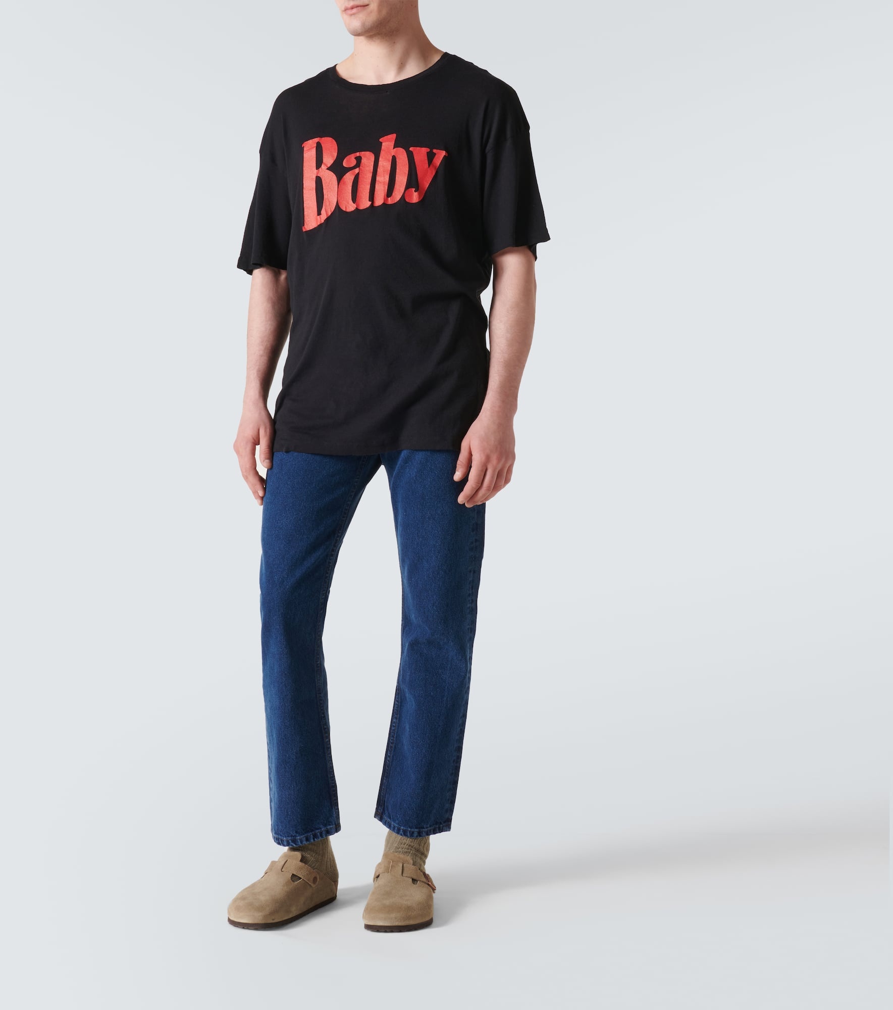 Printed cotton jersey T-shirt - 2