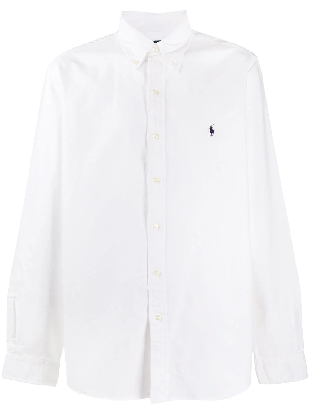 button-down collar shirt - 1