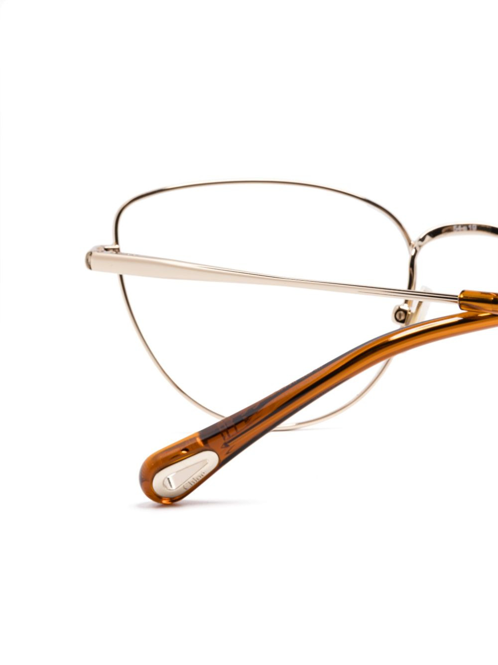 cat eye-frame glasses - 3