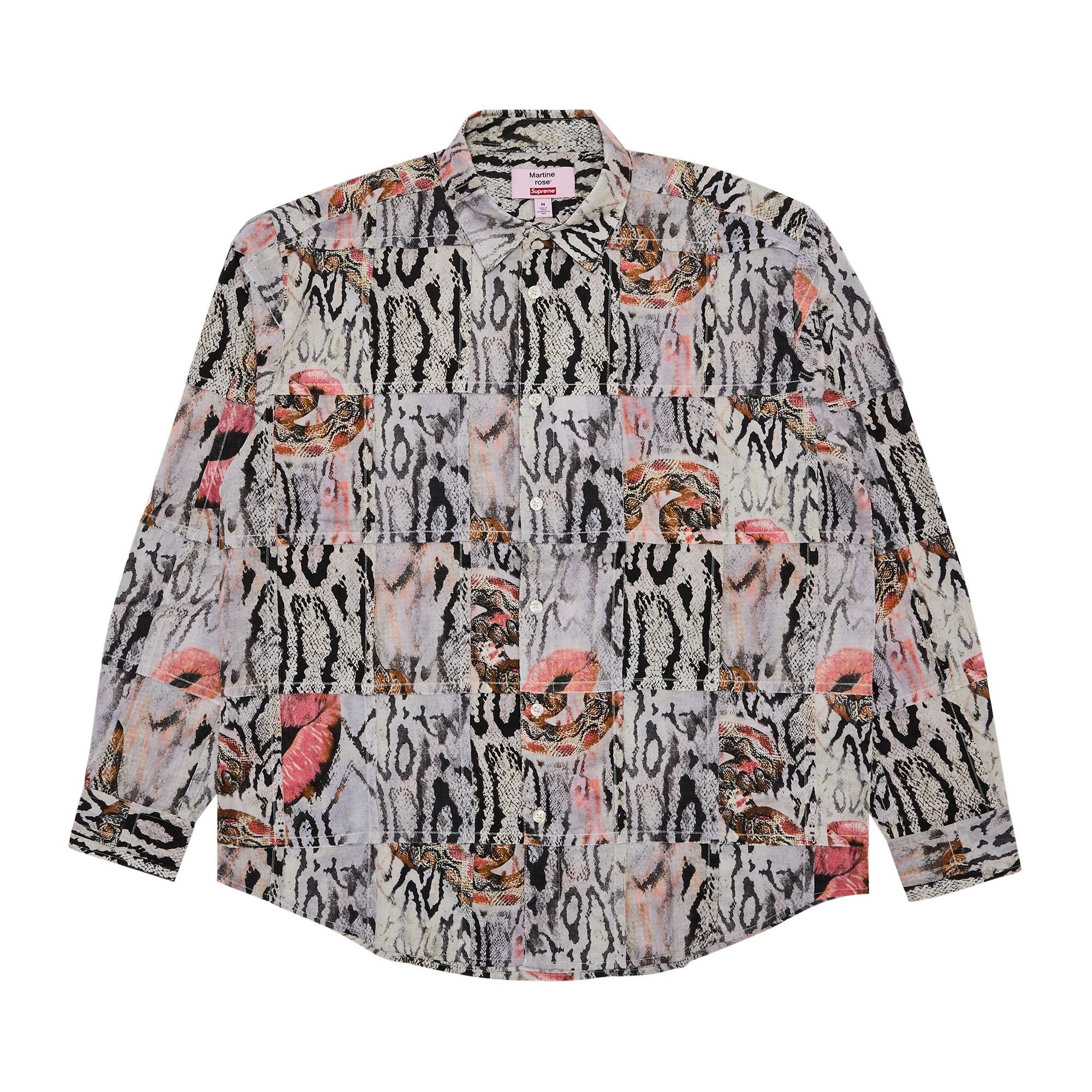 Supreme x Martine Rose Patchwork Shirt 'Multicolor' - 1