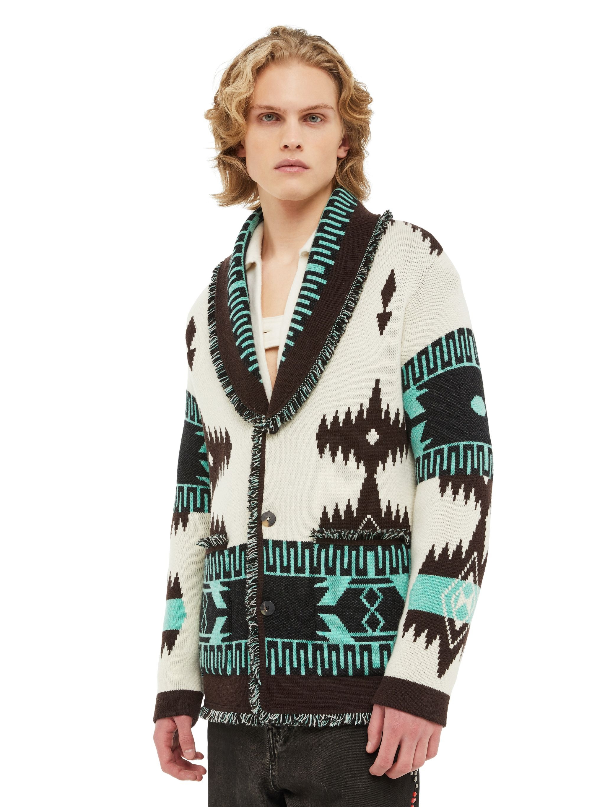 Icon Jacquard Cardigan - 7