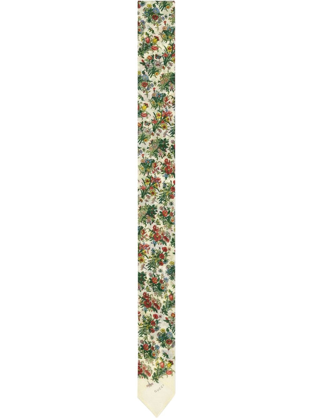 floral neck tie - 1