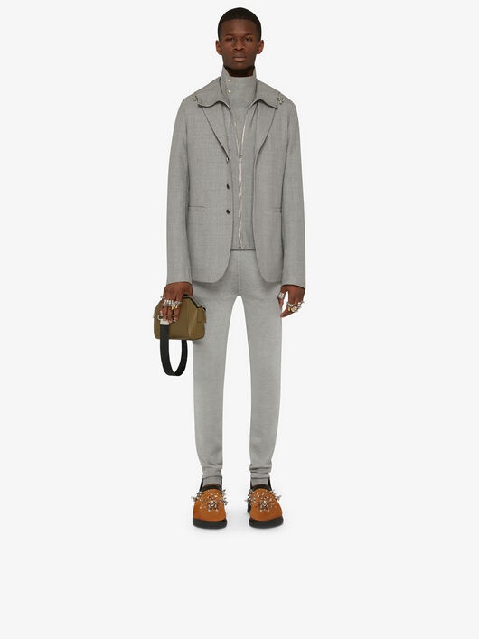 SHIRT IN WOOL WITH FUNNEL NECK - 2
