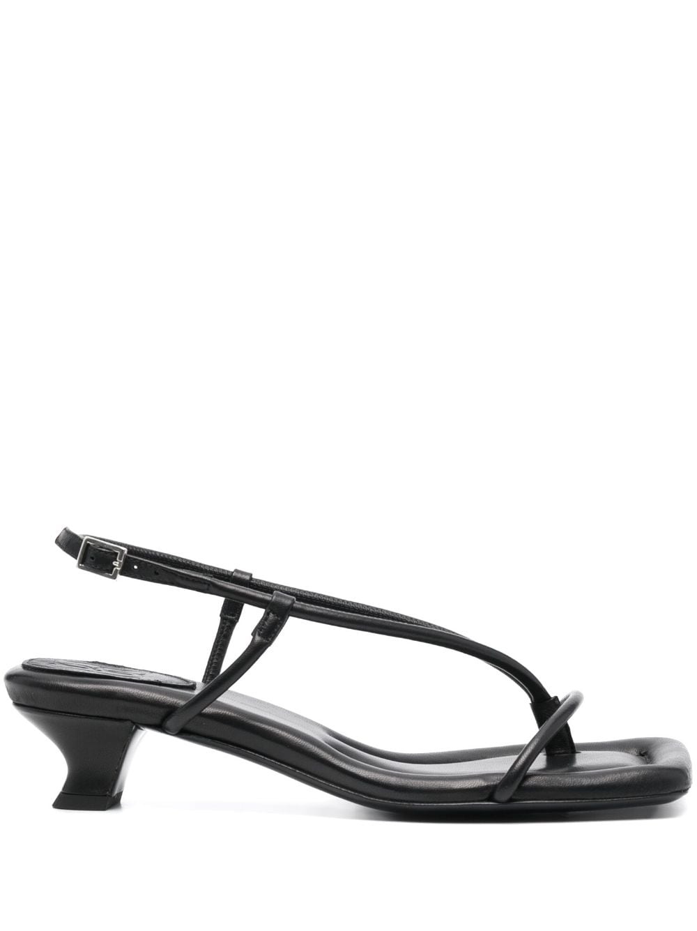 Tevi 45mm leather slingback sandals - 1