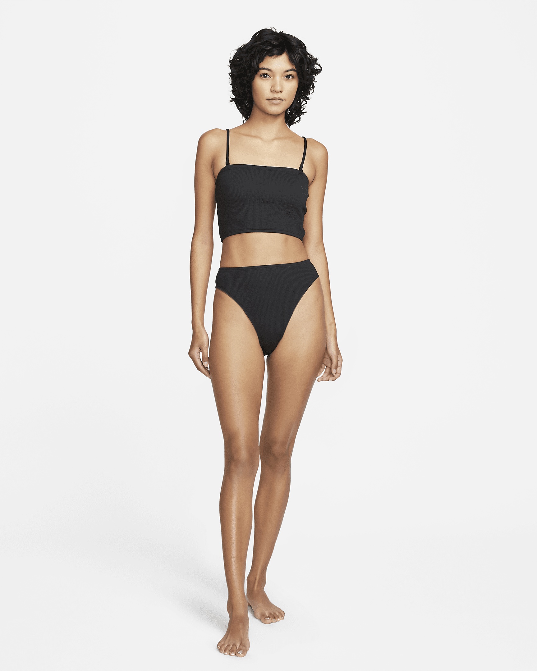 Nike Women's High-Waisted Bikini Swim Bottom - 5