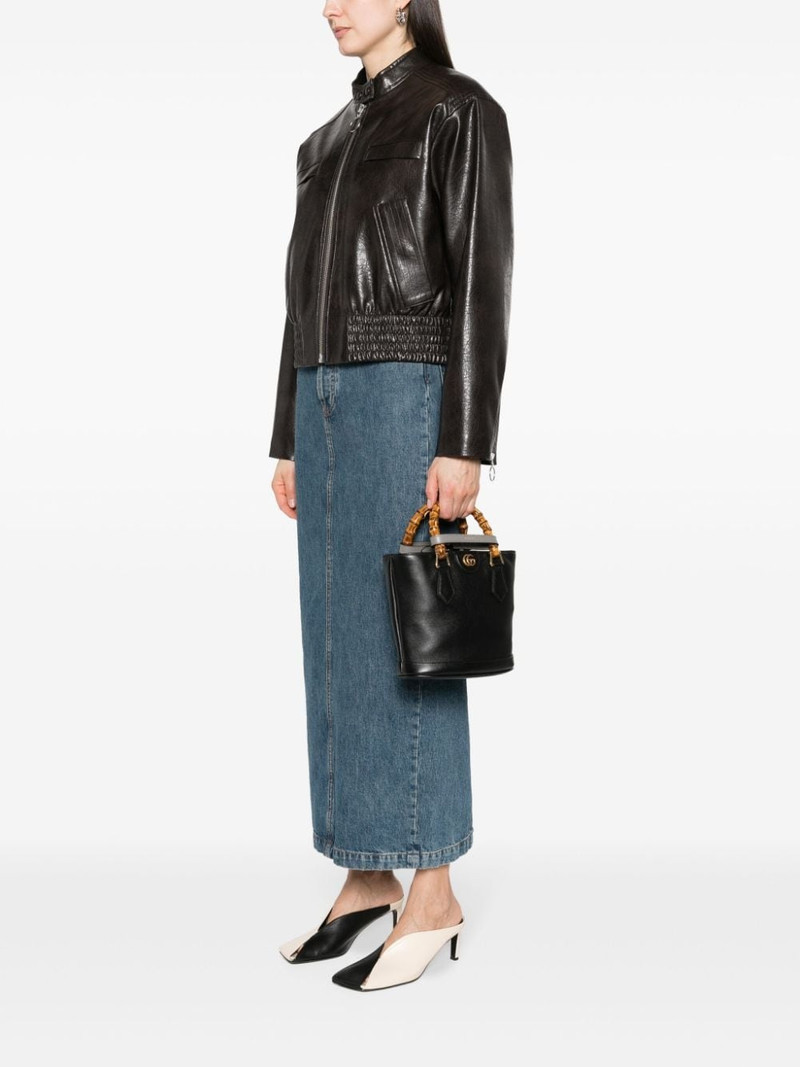 GUCCI small Diana leather tote bag outlook