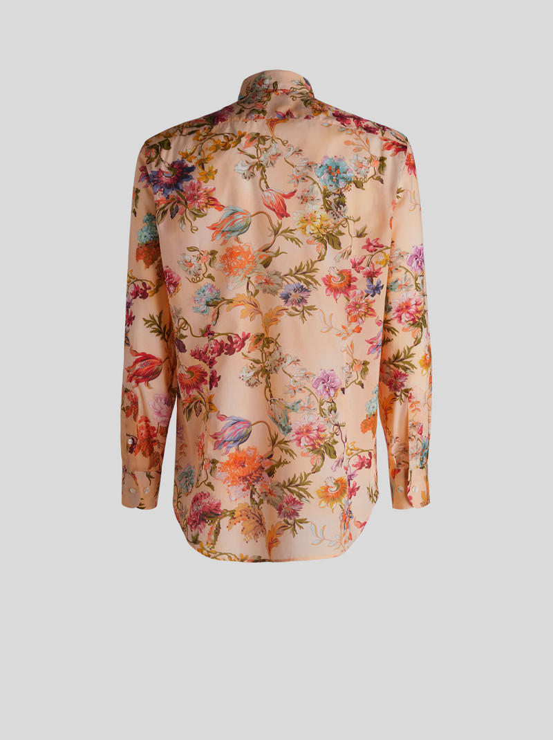 FLORAL PRINT COTTON SHIRT 5