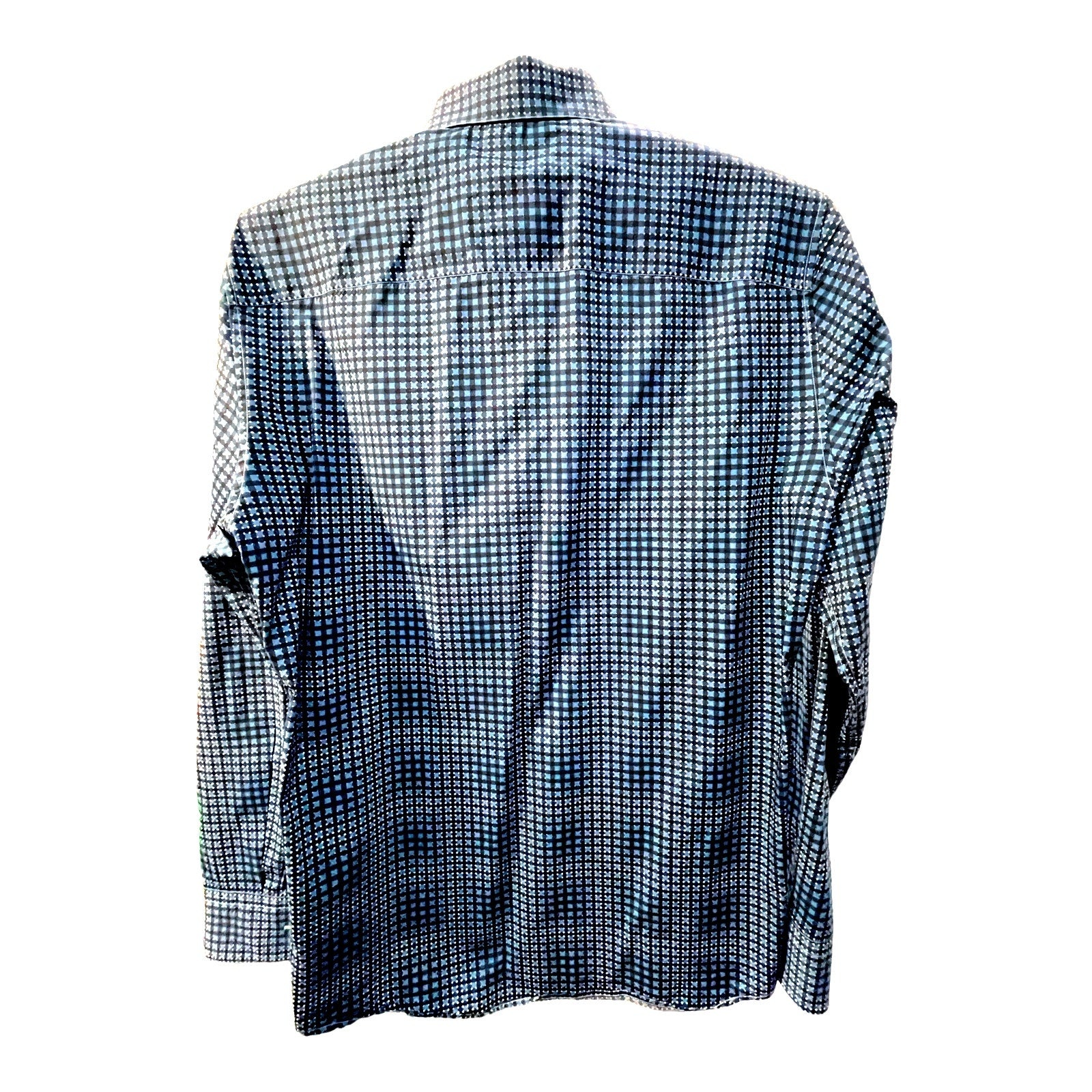 Z Zegna Button Down Shirt - Blue - 3