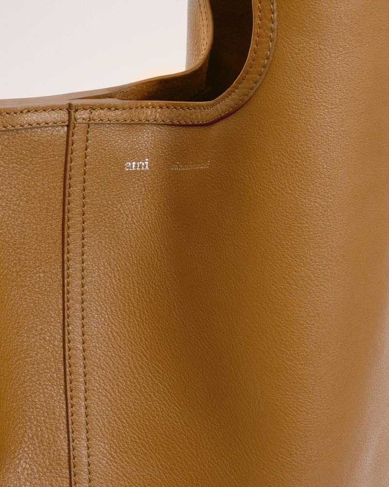 YELLOW SUPPLE LEATHER ETIENNE HOBO BAG 5