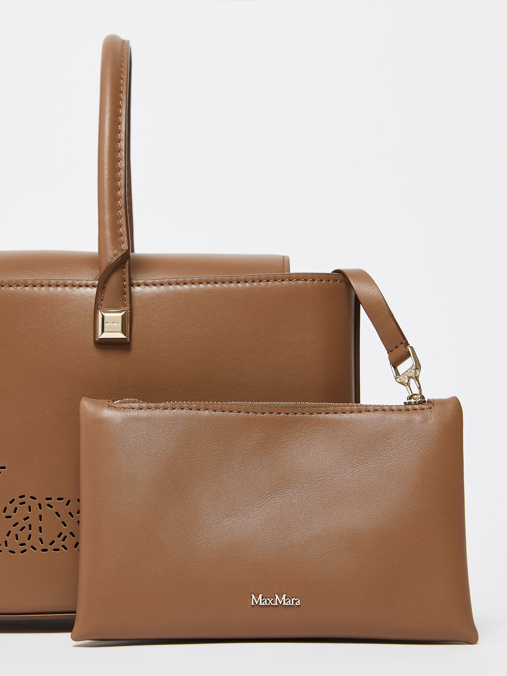 CESTOS Leather shopping tote - 4