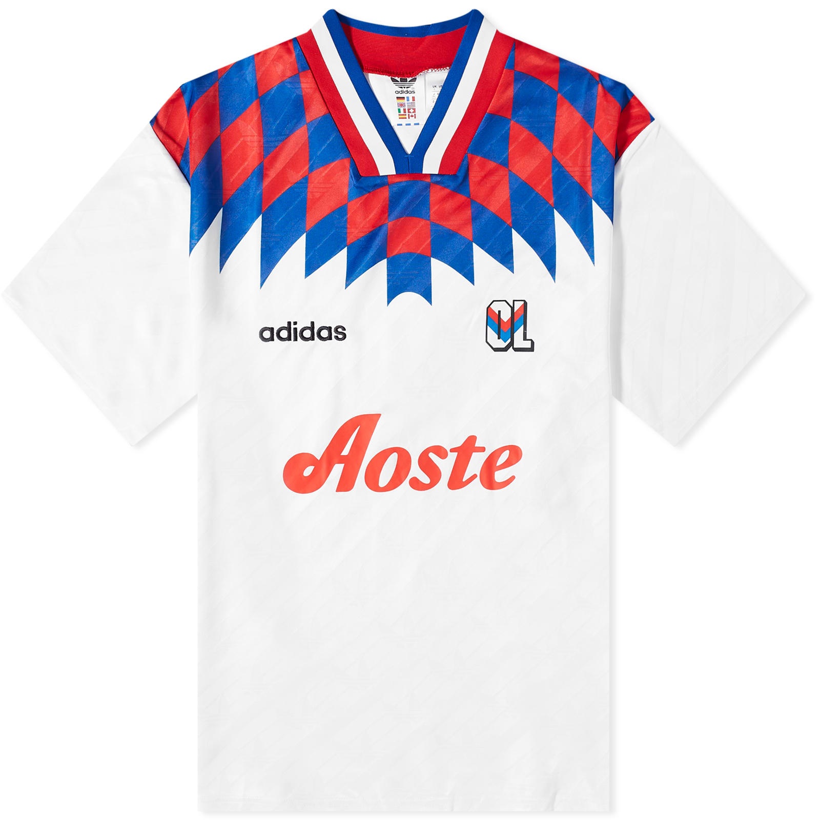 Adidas Olympique Lyonnais OG 95-96 Jersey - 1