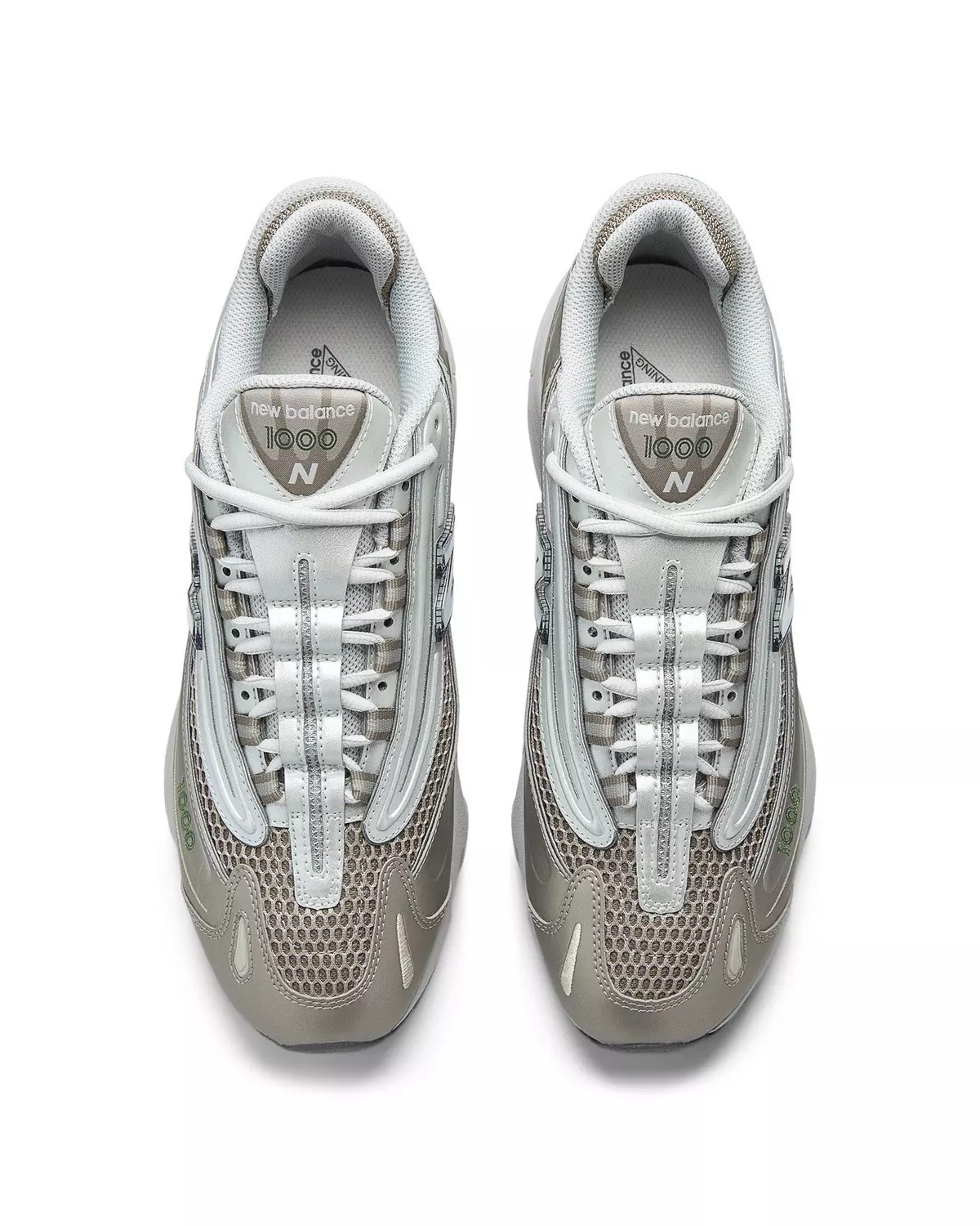 1000 "Stone/Metallic Silver" Unisex Shoe - 6