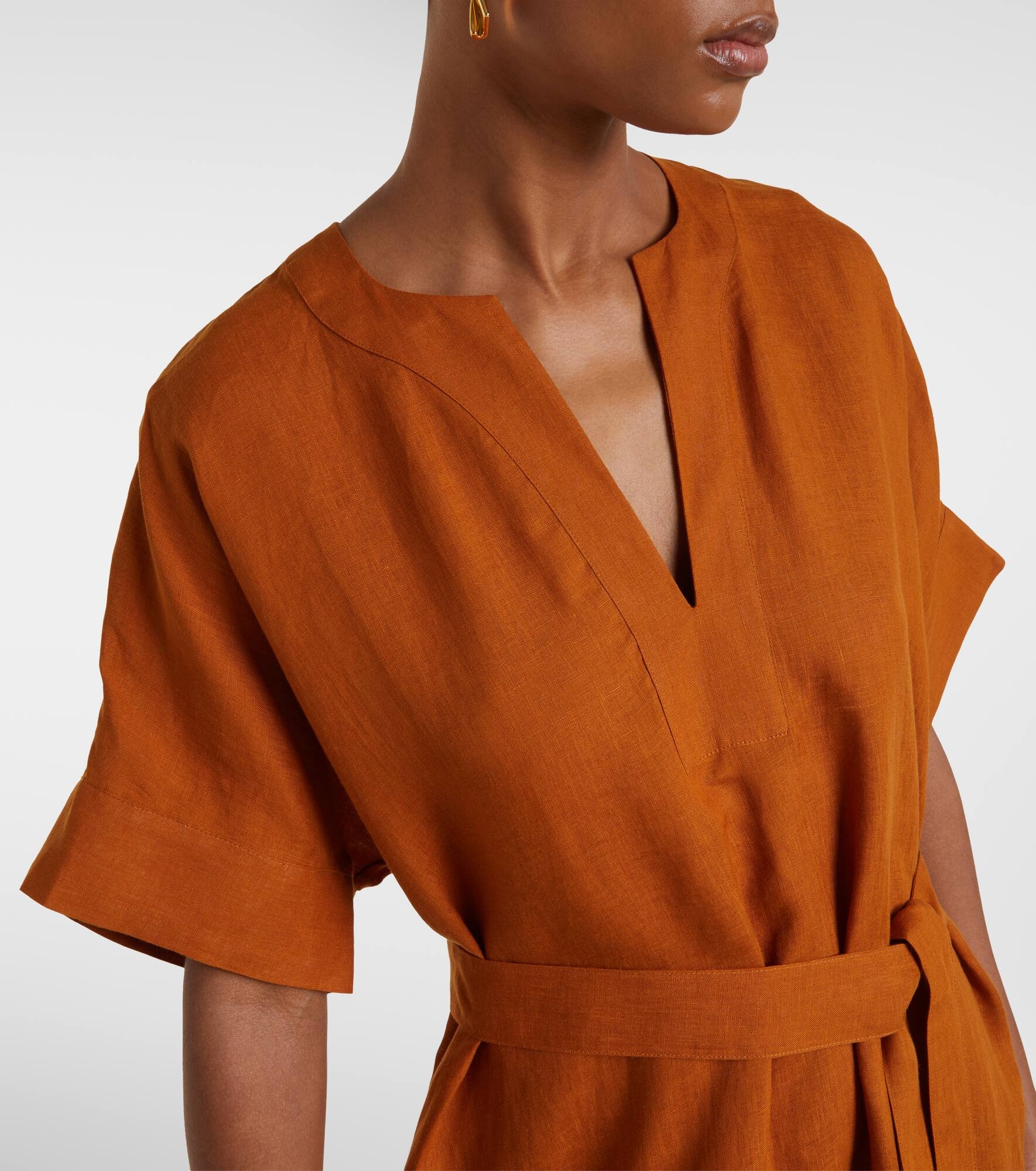 Bibi linen kaftan - 4