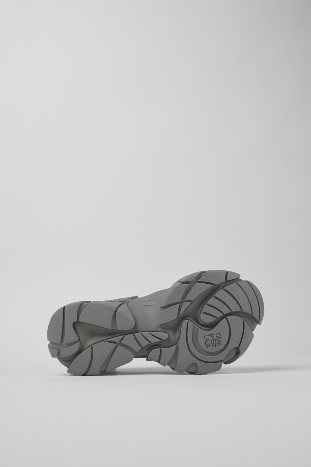 Gray Textile Sneakers - 5
