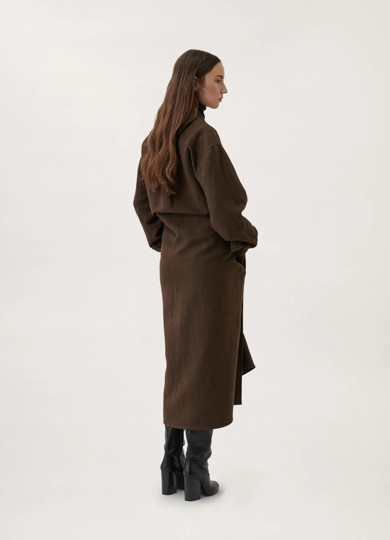 TILTED SHIRT DRESS 4