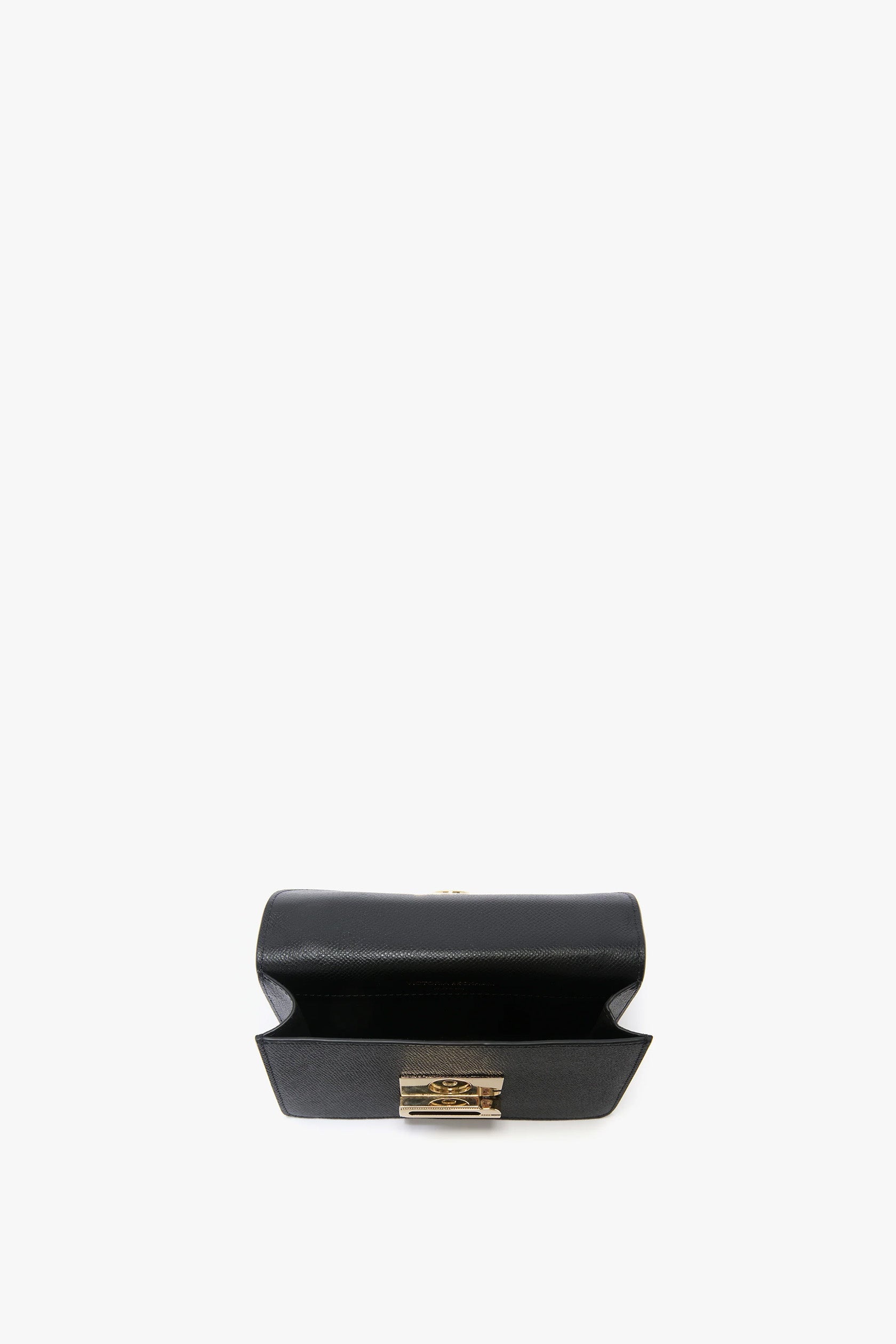 Nano Dorian Wristlet In Black Grained Leather - 8