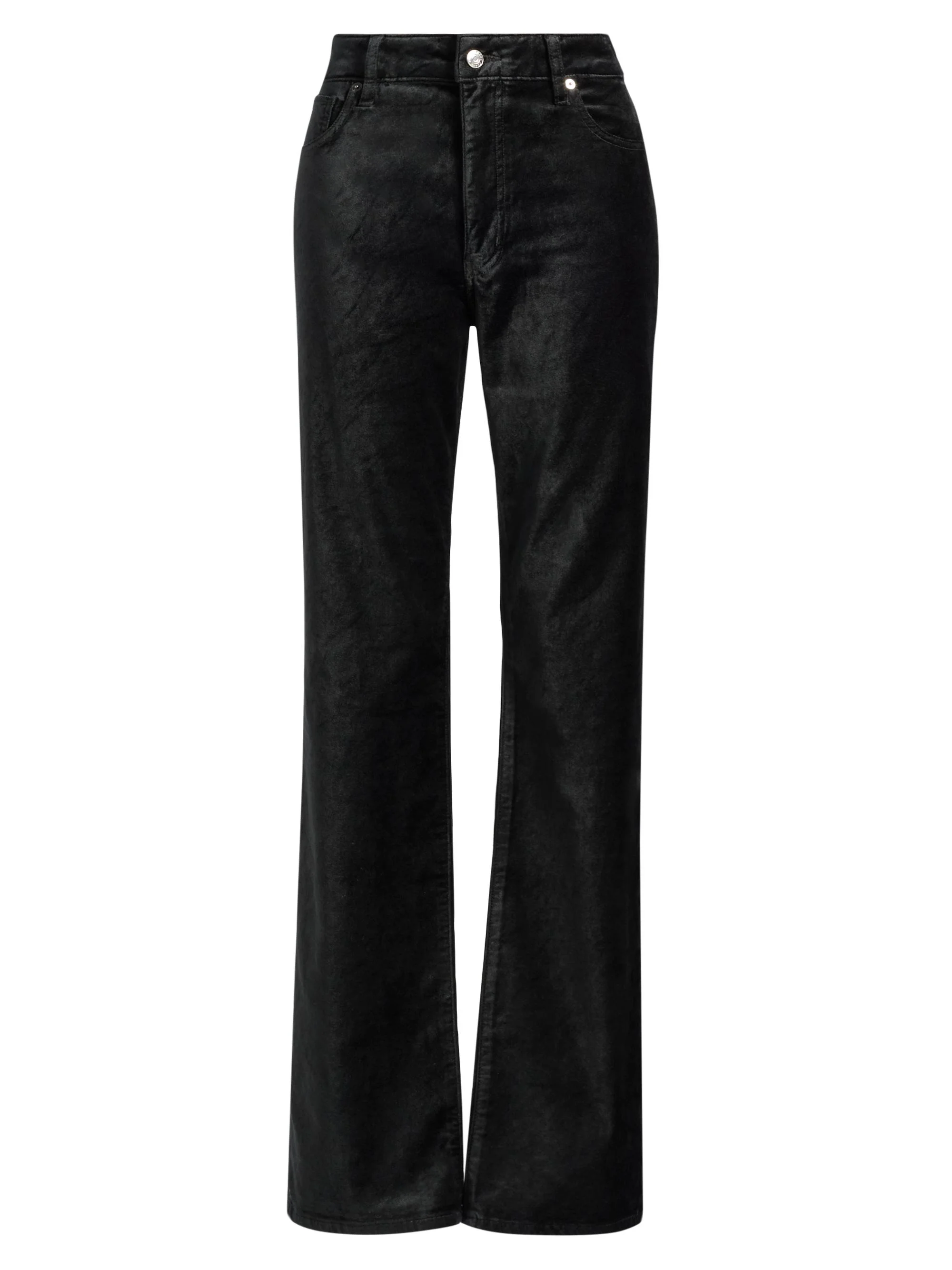 Women's The Reboot Velveteen pants - Green Smoke Velvet - 1
