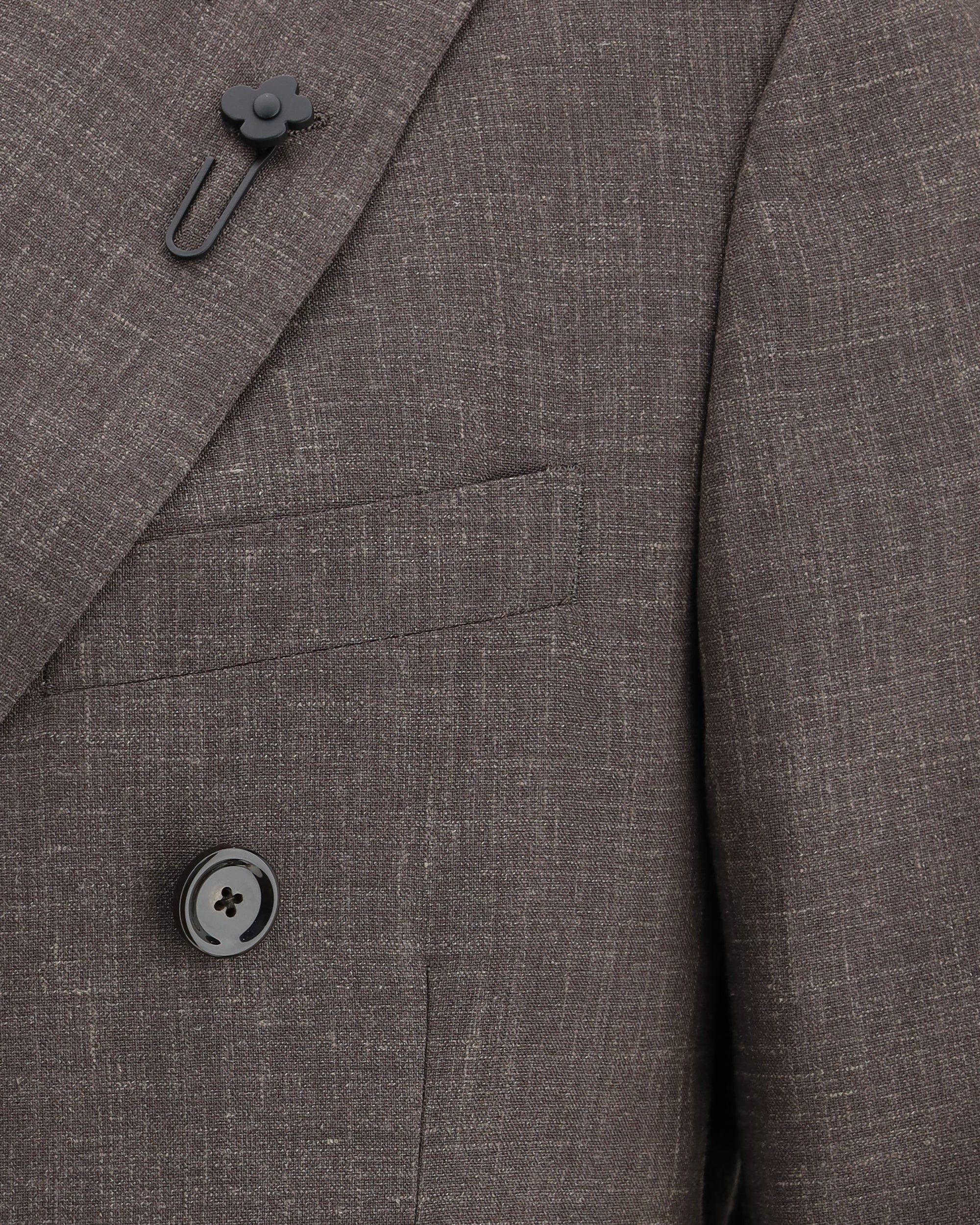 Blazer jacket with iconic pin - 3