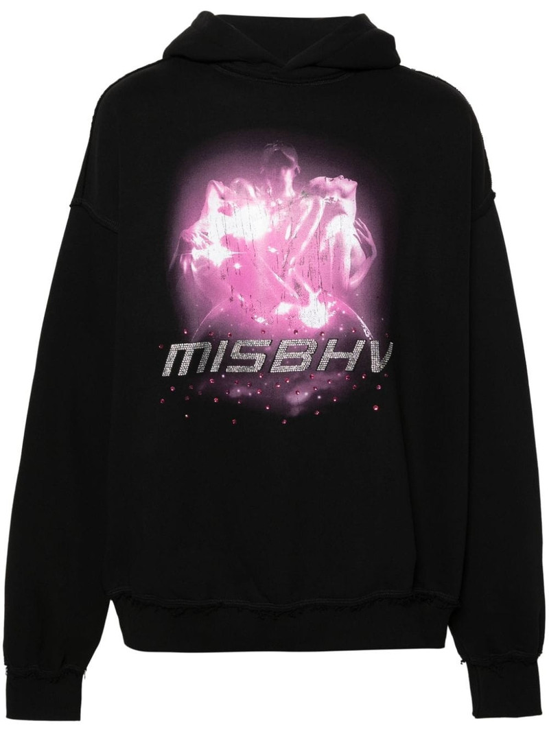 graphic-print hoodie 1