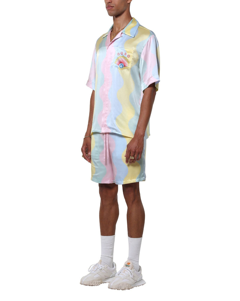 Casa Shell Wave Silk Shirt 4